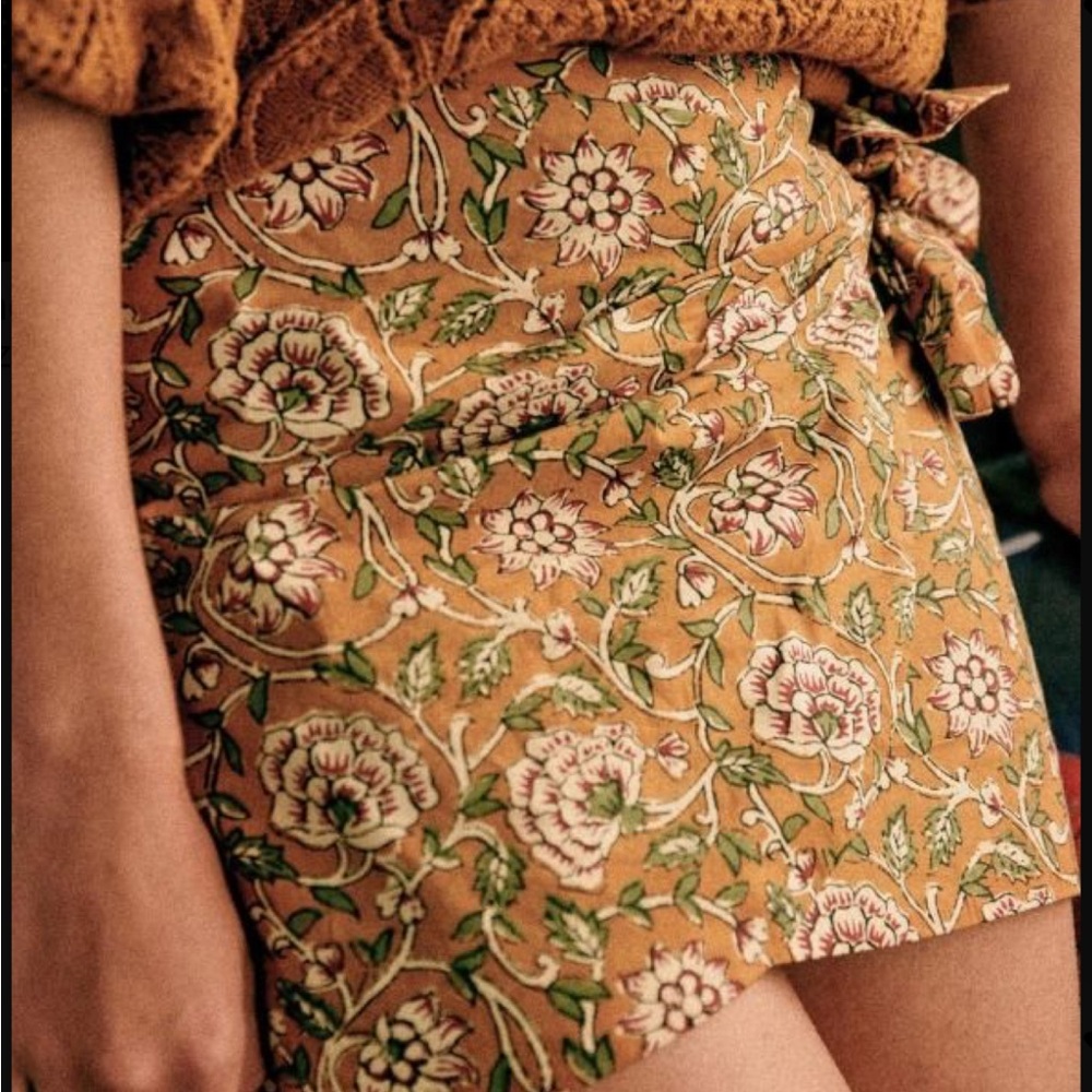 Sézane Pacome Skirt, Size 40